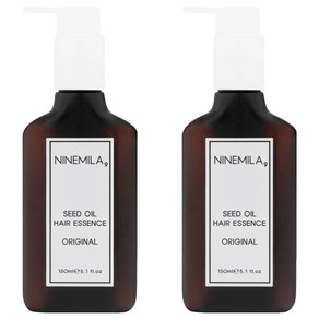 [비건뷰티] 나인밀라 시드 오일 헤어 에센스, 150ml, 2개