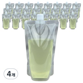 맘스퀴즈 스파우트 음료 파우치 300ml 22파이, 12 x 18 cm, 25개입, 4개