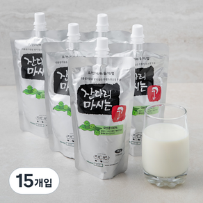 잔다리 마시는 콩 두유 180g, 15개입