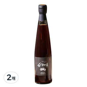 순희엄마 순정마초 흑마늘식초, 500ml, 2개