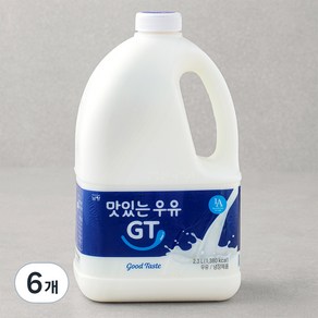 남양 맛있는우유 GT, 2.3L, 6개