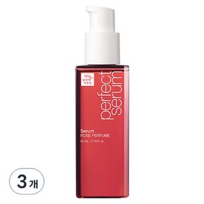 미쟝센 퍼펙트 로즈퍼퓸 세럼 헤어에센스, 80ml, 3개