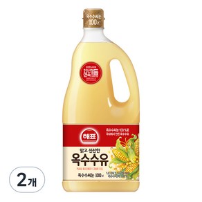 해표 옥수수유, 1.8L, 2개