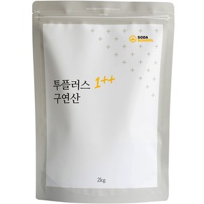 소다스쿨 투플러스 구연산, 1개, 2kg