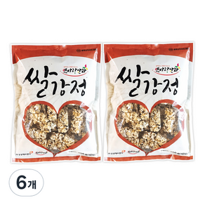 담양 전통한과 쌀강정, 200g, 6개