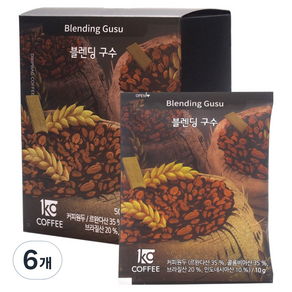 일킬로커피 블렌딩 구수 드립백 커피, 10g, 6개, 5개입
