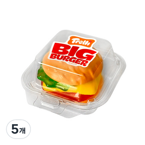 트롤리 XXL 버거 젤리 1개입, 50g, 5개