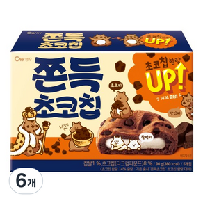 청우식품 쫀득 초코칩 5p