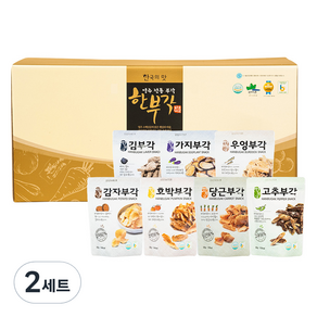 한부각 부각 채소부각 30g x 7종 1호 선물세트 210g, 2세트