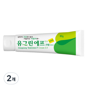 동성제약 유그린 F 크림 2.0, 1개입, 2개, 80g