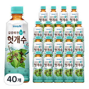 innoN 갈증에 한 수 위 헛개수, 340ml, 40개