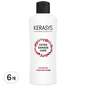 케라시스 엑스트라 데미지 케어 샴푸, 180ml, 6개