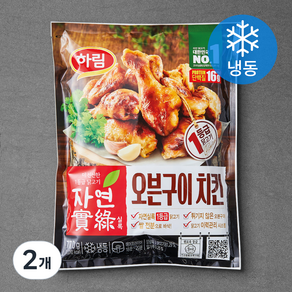 하림 자연실록 오븐구이치킨 (냉동), 770g, 2개