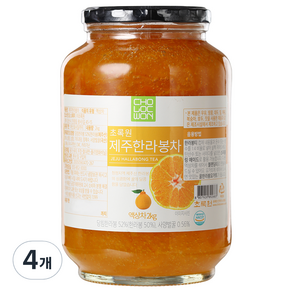 초록원 제주 한라봉차, 2kg, 1개입, 4개