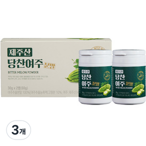 지비엠에스 제주산 당찬여주 분말, 30g, 6개