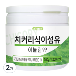 치커리식이섬유 이눌린99, 300g, 2개