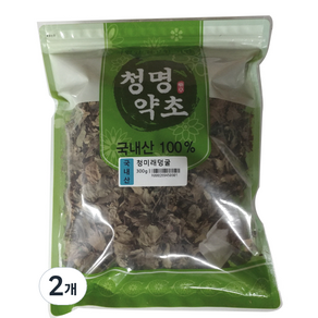 청명약초 청미래덩굴 국내차, 300g, 2개