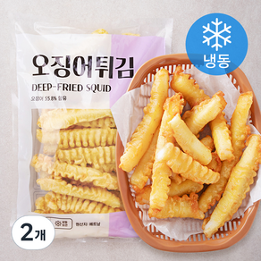 농우 오징어튀김 (냉동), 1kg, 2개