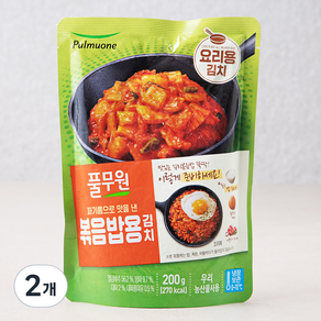 풀무원 볶음밥용 김치, 200g, 2개