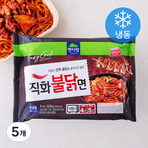 면사랑 직화불닭면 1인분 (냉동)