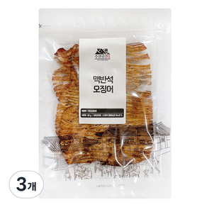 수산곳간 맥반석 오징어, 3개, 80g