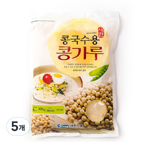 새한 콩국수용 콩가루, 5개, 850g