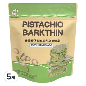 오블리쥬 피스타치오 바크씬, 90g, 5개