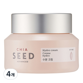 더페이스샵 치아씨드 수분크림, 50ml, 4개