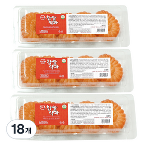 담미정 찹쌀 약과, 200g, 18개