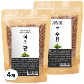 탐나니 여주환, 4개, 250g