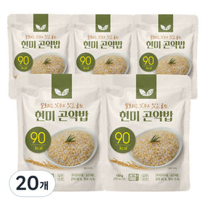 봄날인터내셔널 현미 즉석 곤약밥, 150g, 20개