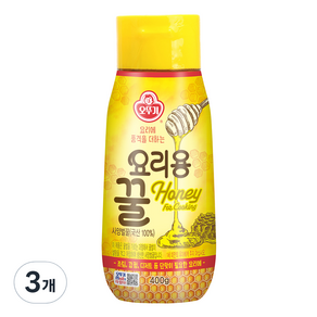 오뚜기 요리용 꿀, 400g, 3개