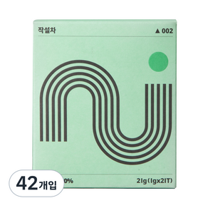 대한다업 작설차, 1g, 21개입, 2개