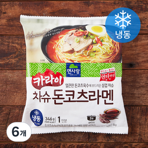 면사랑 카라이 차슈 돈코츠 라멘 1인분 (냉동)