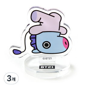 BT21 모노폴리 아크릴 마그넷 스탠드, 망, 3개