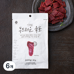 육포공방 THE 부드러운 육포 오리지날, 30g, 6개