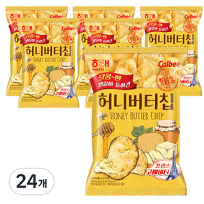 허니버터칩, 60g, 24개