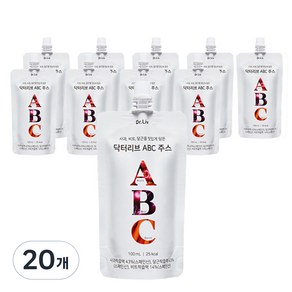 닥터리브 ABC 주스, 100ml, 20개