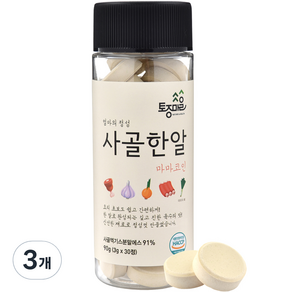 토종마을 마마코인 사골한알 30p, 90g, 3개