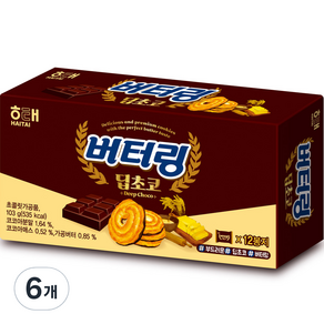 해태제과 버터링 딥초코 12p