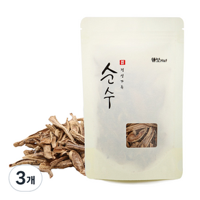 정성가득 순수 도라지차 볶음, 50g, 1개입, 3개