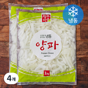 황보마을 양파 슬라이스 (냉동), 4개, 1kg