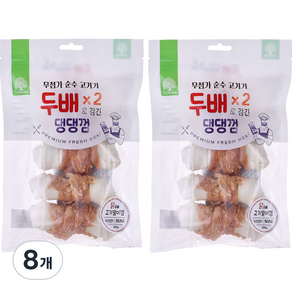 더내추럴 강아지 두배 고기많은 댕댕껌 11cm 200g 5p