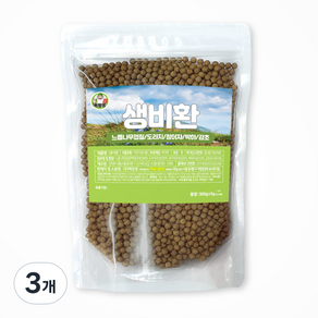 백장생 생비환, 3개, 300g