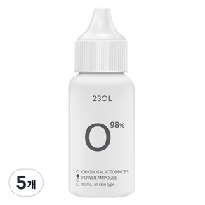 이솔 오리진 갈락토미세스 파워 앰플, 80ml, 5개