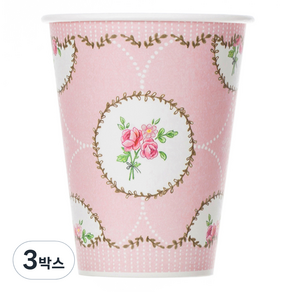 블린 스윗 티타임 블루 종이컵 260ml, 10개입, 3개