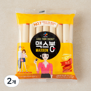 맥스봉 어육소치즈 15개입, 525g, 2개