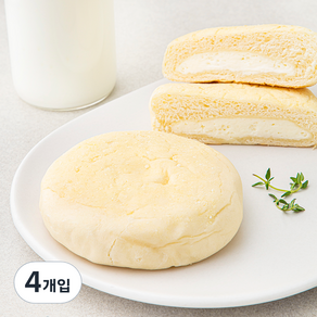 후앙 쫀득크림치즈빵, 95g, 4개입