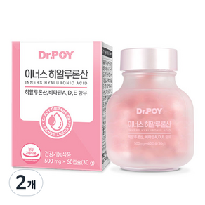 닥터포이 이너스 히알루론산 30g, 60정, 2개