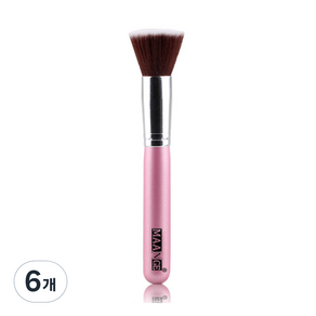 리빙조이 JOYBEAUTY 파우더 브러쉬 J-219, 핑크, 6개